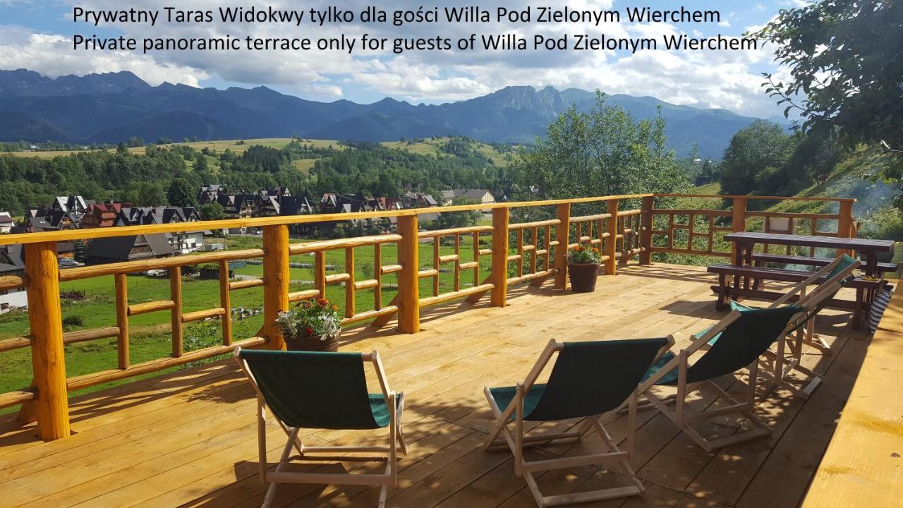 Willa Pod Zielonym Wierchem زاكوباني المظهر الخارجي الصورة